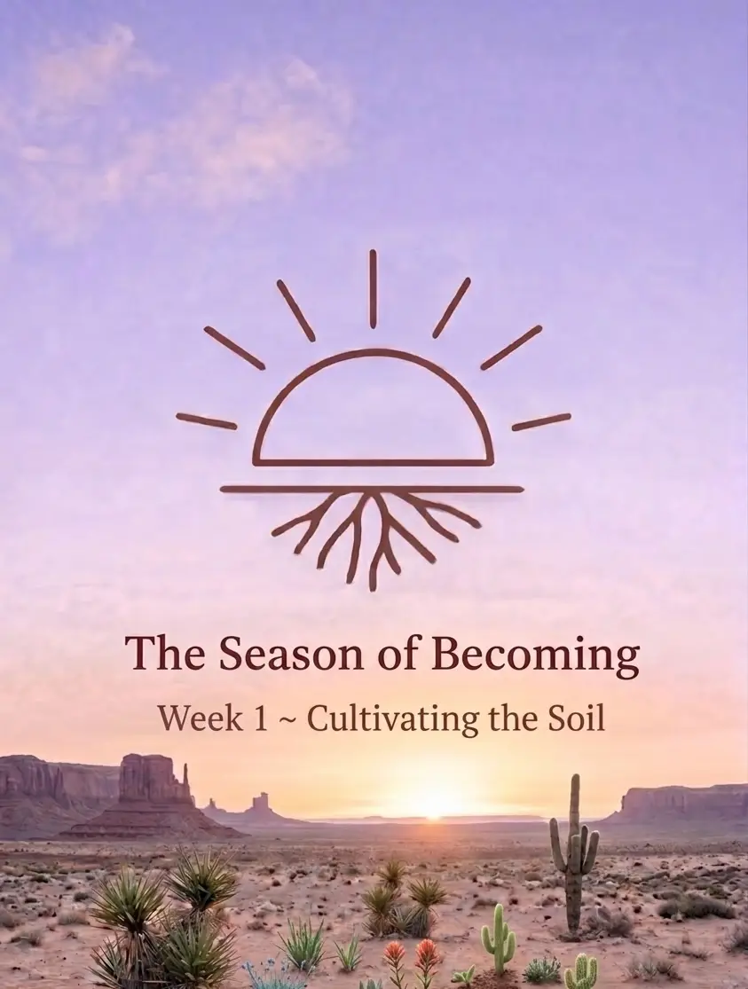 Monday April 27, 2026 Week 1: Cultivating the Soil ~ “Internal Readiness”